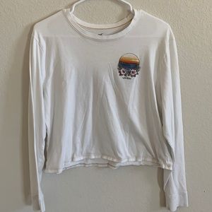 Hollister cropped long sleeve